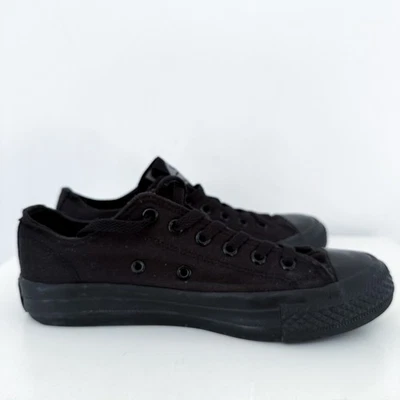 Boys Black Lace Up Pumps Trainers Shoes UK 3 EU 36 - Image 1 of 4