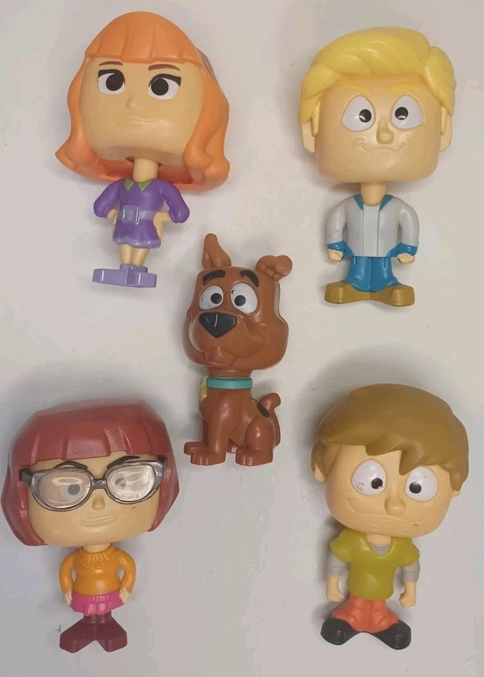 麦当劳 Happy Meal Scooby Doo 2021 摇头公仔 5 件装 — 第 1/4 张图片