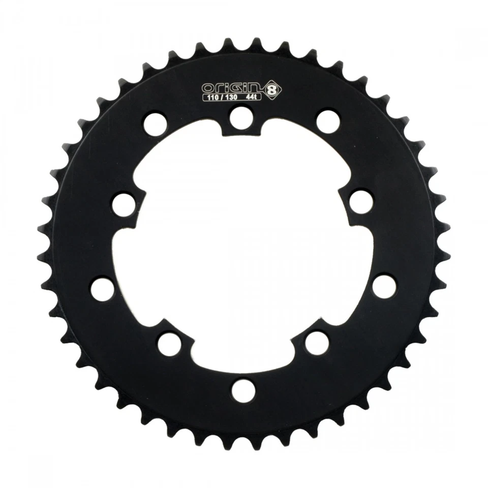 Origin8 44T Aluminum Single Speed Chainring - CNC Machined 6061-T6, 5-Bolt BCD - Image 1 of 1