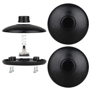 Helunsi 3Pcs Floor Lamp Foot Switch, Black Pedal Pack of 3, - Picture 1 of 9