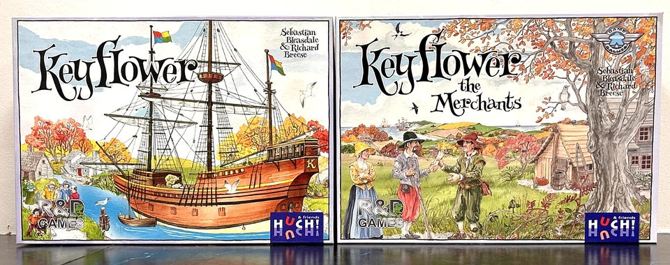 Juegos de Investigación y Desarrollo - Keyflower + Expansión The Merchants - ¡COMPLETO! ¡EXCELENTE ESTADO! Foto 1 de 4