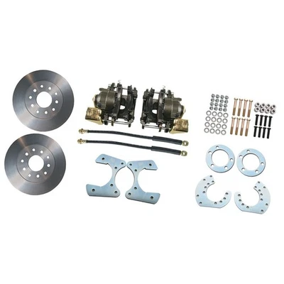 1966-74 Mopar freio a disco traseiro conversão com rotores padrão freio de estacionamento - Imagem 1 de 4