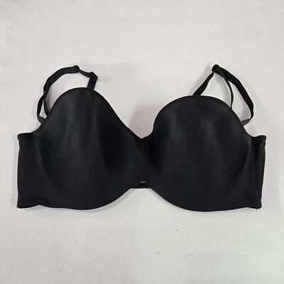 Sujetador Lilyette para mujer 38D negro sin tirantes con correas convertibles con aros Foto 1 de 4