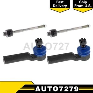 Mevotech Supreme Front Inner Front Outer 4PCS Steering Tie Rod End For Lexus - Picture 1 of 7