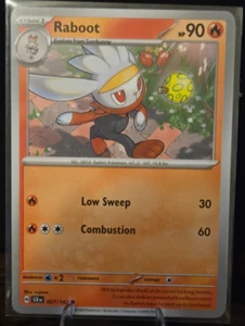 Pokémon TCG - Raboot - 27/142 - Stellar Crown - Picture 1 of 2