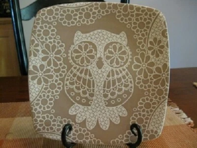 Nuevo juego de 4 platos de ensalada de búho de encaje Roscher Foto 1 de 3