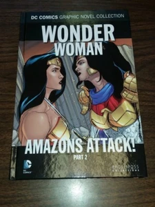 WONDER WOMAN AMAZONS ATTACK PART 2 #99 DC COMICS GRAPHIC NOVEL EAGLEMOSS HB < - Picture 1 of 2
