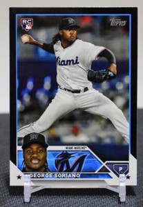 2023 Topps Update George Soriano RC 27/72 Miami Marlins #US320