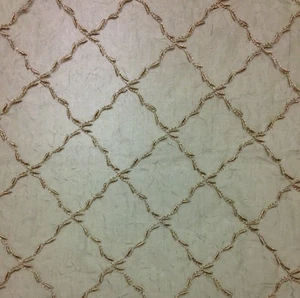 SOLAR CRUSHED SAGE TRANSPARENTER LEICHTER SPALIER STOFF YARD 56" BREIT - Bild 1 von 5