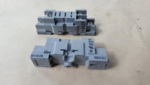 LOT OF 2 IDEC SH1B-05 BASE (R4S9.2B4) - Imagen 1 de 1