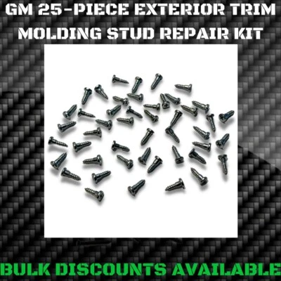 1973+ Buick Regal Landau Vinyl Top Side Molding Trim Clip REPAIR Pin STUD Screws - Image 1 of 4