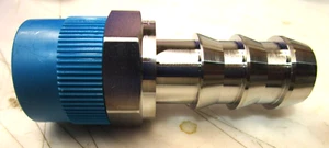 SWAGELOK SS-PB12-PM12 3/4" PUSH ON BARBED HOSE FITTING 316 SS FREE SHIPPING - Picture 1 of 3