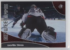 2001-02 ITG Be A Player Between the Pipes Martin Biron #95