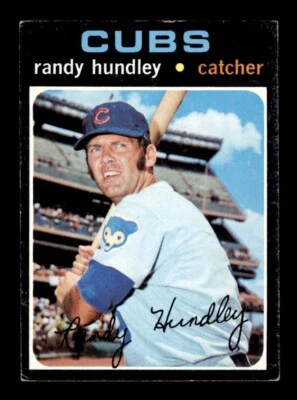 1971 Topps Baseball #592 Randy Hundley EX *d5 - Image 1 of 2