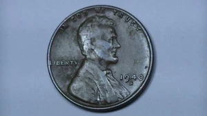 1940 S ERROR CRACKED RETAINED DIE LINCOLN WHEAT CENT COIN PENNY - Picture 1 of 20