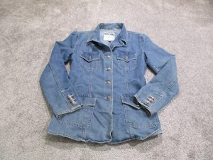 Moschino Jacket Womens Size 10 Denim Blue - Picture 1 of 9