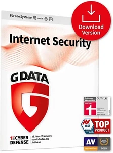 G Data Internet Security 1 PC 180 Tage | Vollversion GDATA DE - Bild 1 von 2