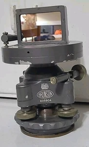 Mira telescópica Brunson Theodolite Jig Transit con espejo. 605904 - Imagen 1 de 16