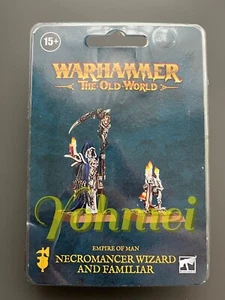 Necromancer Wizard and Familiar - Empire of Man - Old World - NEW - Picture 1 of 2