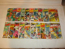 MISTER MIRACLE 1-18 DC COMICS 1971 + 19 & 20!!! BY JACK KIRBY