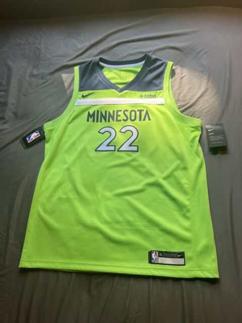 Nike Minnesota Timberwolves Andrew Wiggins NBA Jersey Green 877213-313 US L