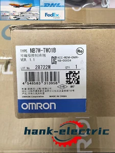 Controlador PLC OMRON HMI NB7W-TW01B NB7WTW01B en caja 1 pieza nuevo envío rápido DHL - Imagen 1 de 4