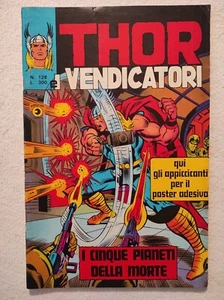 THOR E I VENDICATORI N. 128 CON ADESIVI - EDITORIALE CORNO NO RESA BUONO/OTTIMO - Foto 1 di 10