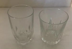 Lead Crystal Water/Juice Glasses Set of 2 - Picture 1 of 2