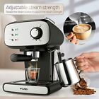 20 Bar Automatic Espresso Coffee Machine With Foaming Milk Frother Wand NEW