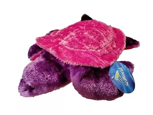 Sea World Sea Turtle Plush Purple & Pink Soft 10" New With Tags - Picture 1 of 8