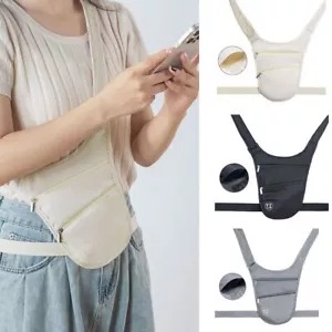Invisible Travel Waist Pack Pouch for Passport Belt Bag Hidden Security Wallet - Picture 1 of 15