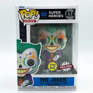 Funko POP! Joker Dia De Los (Brilla en la Oscuridad) Edición Especial - Héroes #414 - Imagen 1 de 6