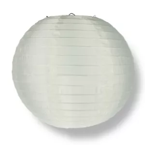 16" Beige Nylon Lantern, Durable Hanging Decoration - Picture 1 of 3