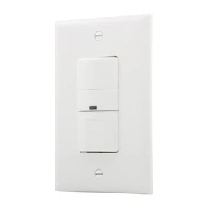 Motion Sensor OS306U-W 600W Wall Mount Switch White Cooper Wiring New In Package - Picture 1 of 1
