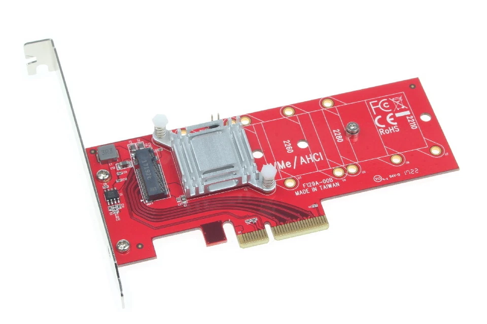DeLock M.2 SSD PCIe Adapter / F129A-00B / Full Profile - Bild 1 von 1