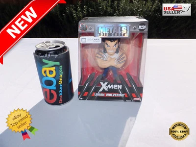 Figura Marvel Jada Die-Cast Metal Logan Wolverine M239 4,5 pulgadas - NUEVA Foto 1 de 4