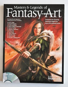 Book - Masters and Legends of Fantasy Art + CD (Techniques for Drawing Painting) - Picture 1 of 10