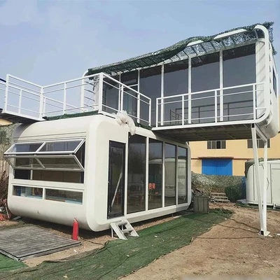 Factory Direct Sales Capsule Garden Architecture Waterproof Luxury Mobile Homes - Image 1 of 4