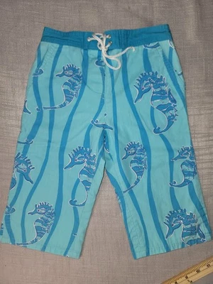 VTG Lilly Pulitzer Seahorse Bermuda Shorts Size 6 Kids - Image 1 of 4