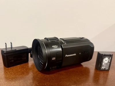 Panasonic HC-V900 Video Camcorder Full HD 24x Optical Zoom OIS Mint - Image 1 of 4