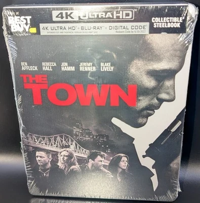 NEW The Town (2010) 4K UHD + Blu-Ray Limited Steelbook (Best Buy Exclusive) - Image 1 of 4
