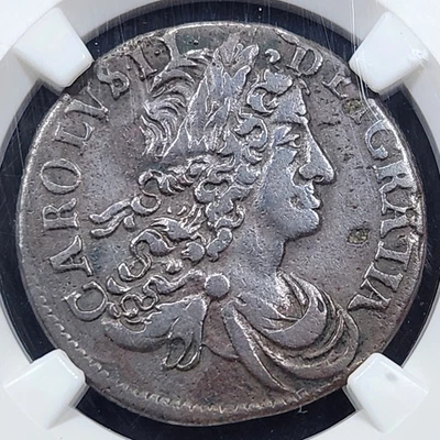 1681 Ireland 1/2 Half Penny Armstrong & Legge Coinage Charles II | NGC VF35BN - Image 1 of 3