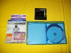 INTERSTELLAR BLURAY & DVD 3 DISC WITH I MAX FILM CELL WITH SLIPCOVER - Picture 1 of 2
