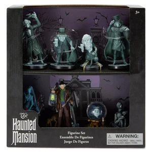 Disney Parks Haunted Mansion Hitchhiking Ghosts Hatbox Figurine Playset Play set - Picture 1 of 4