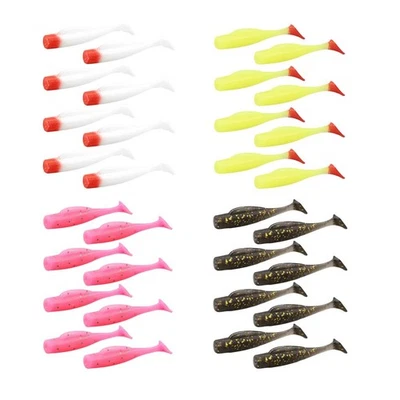 32Pcs Silicone Fishing Lures with Smart Swimming Motion to Attract Fish - Image 1 of 4