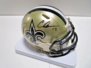 Chris Olave New Orleans Saints  Signed Autographed Mini Helmet - Picture 1 of 2