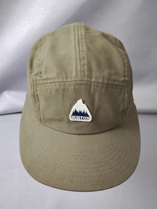 Burton Low Profile Hat Cap Strap Panel Snowboarding Olive Green Adjustable - Picture 1 of 10