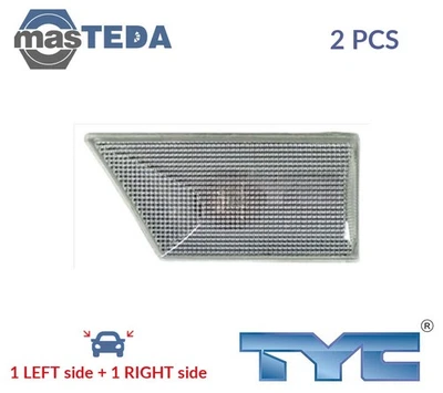 18-0233-15-2 INDICATOR LIGHT BLINKER LAMP PAIR LATERAL INSTALLATION TYC 2PCS NEW - Image 1 of 4