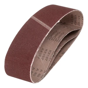 4 x 52 1/2 Inch Sanding Belts, 3 Pcs 80 Grit Aluminum Oxide Belt - Picture 1 of 7