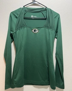 GREEN BAY PACKERS DAMENGRÖSSE SMALL SHIRT MIT EINZIGARTIGEM AUSSCHNITT - Bild 1 von 12